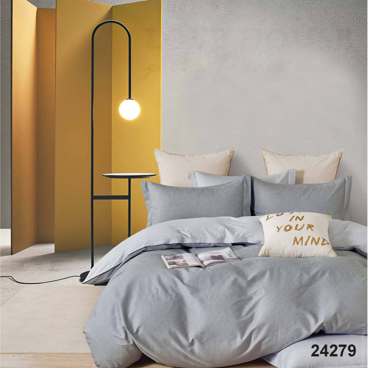 Постільна білизна Вілюта 24279 ранфорс євро з простирадлом на гумці 160х200 см Постільна білизна Вілюта 24279 ранфорс євро з простирадлом на гумці 160х200 см