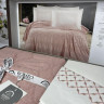 Постельное белье Romeo Home муслин с пике - покрывалом Stanza евро