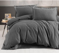 Постельное белье First Choice Фланель Soprano Antracite семейный