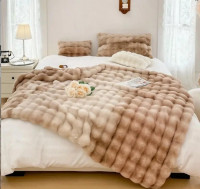 Плед - Покрывало Home Textile Sable 200x230 см с искусственного меха модель 3