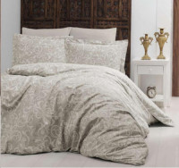 Постельное белье First Choice Sweta beige полуторное