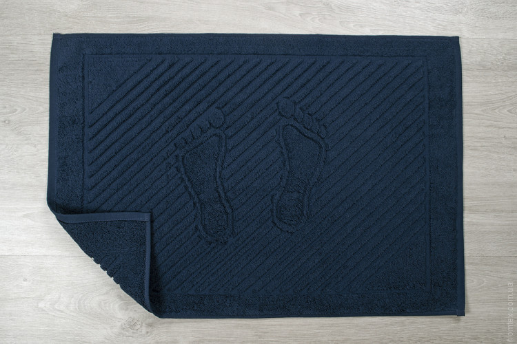 Полотенце для ног Iris Home Бордюр lacivert 50x70 см