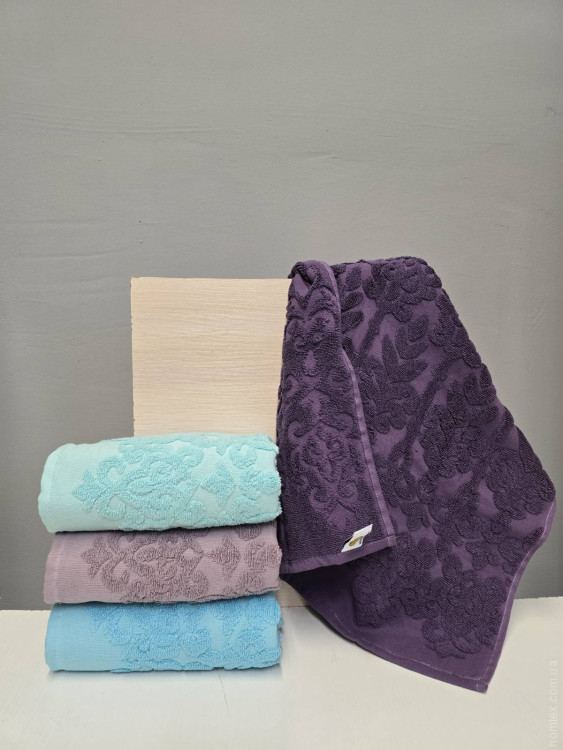 Набір махрових рушників Zeron з 4-х штук 50х90 см, модель 27