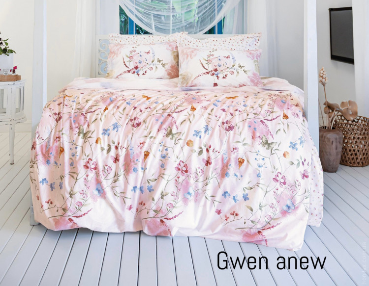 Постільна білизна Altinbasak Gwen anew ранфорс євро