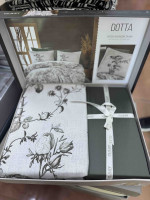 Постільна білизна сатин Aran Clasy Dotta євро