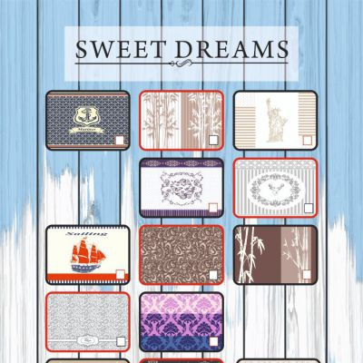 Плед хлопковый Sweet dreams 200х220см., модель 18020