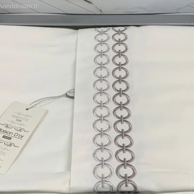 Постільна білизна Maison D'or MAISON PREMIUM GREY (сіра) євро