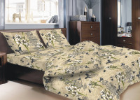 Постельное белье Zastelli 107 Лилии бязь двуспальный