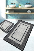 Набір килимків для ванної кімнати Chilai Home PATRA 60x100 см + 50x60 см