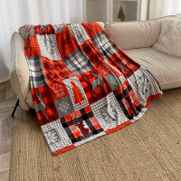 Плед Флісовий Love you Скандинавські мотиви 150х200 см