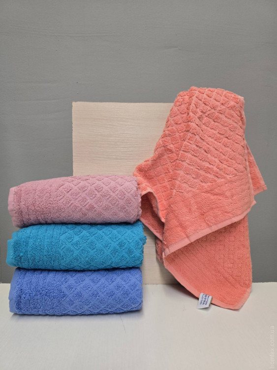 Набір махрових рушників Zeron з 4-х штук 50х90 см, модель 28