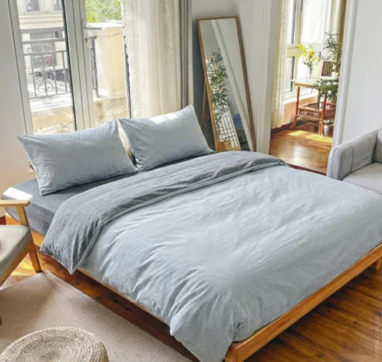 Постельное белье Вилюта вареный хлопок Wash 11 Геометрия семейный