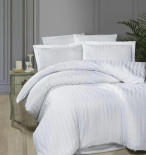 Постельное белье First Choice Broad Line White евро