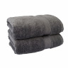 Рушник Maisonette Pure антрацит 550 г/м2 50х100 см 