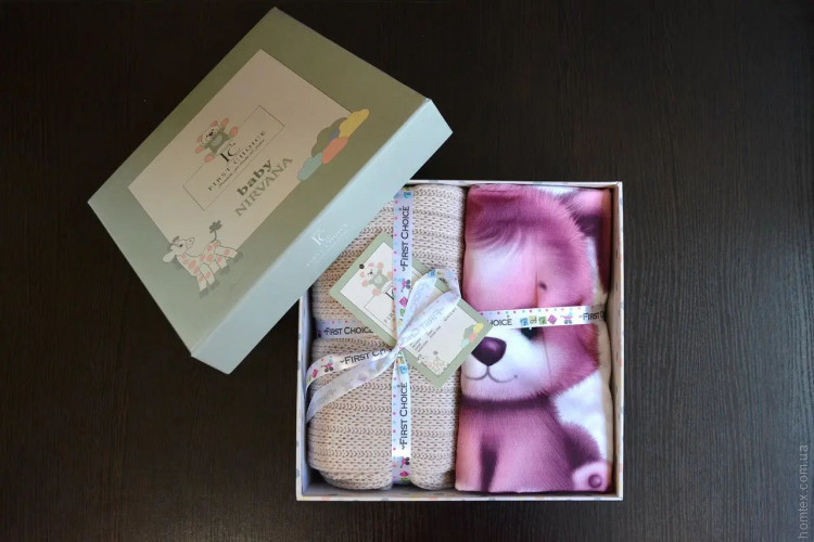 Постільна білизна First Choice Baby Digital Satin Nirvana Alfie з пледом-покривалом для малюків