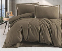 Постільна білизна First Choice Фланель Soprano Brown сімейний