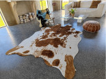 Искусственная шкура коровы Homytex св-коричневая 195x255 см