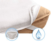 Наматрасник Mirson Terry Waterproof 120x200 см, №217 (махровый водонепроницаемый на резинке по углам)