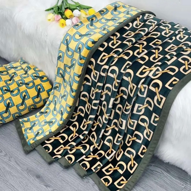 Плед велюровый двуслойный Home Textile 965022 200x230 см 