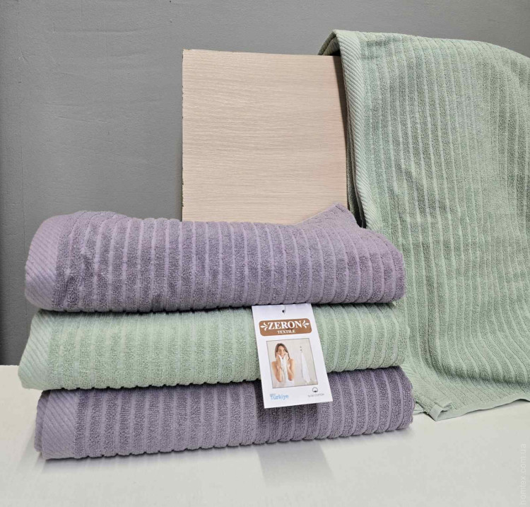 Набір махрових рушників Zeron з 4-х штук 70х140 см, модель 22