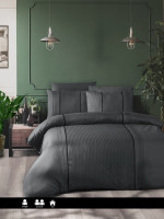 Постельное белье First Choice De Luxe Elegant anthracite евро