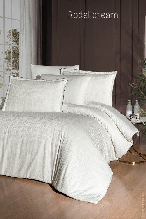 Постільна білизна La Romano Rodel cream євро