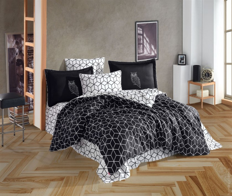 Постільна білизна Hobby Exclusive Sateen OPTIMUM чорна євро