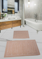 Набор ковриков для ванной комнаты Diva Forest Bej 60x100+50x60 см