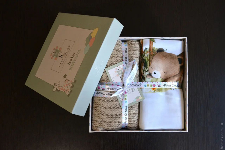 Постільна білизна First Choice Baby Digital Satin Nirvana Nova з пледом-покривалом для малюків