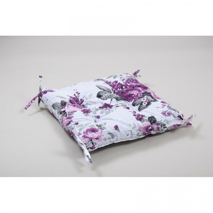 Подушка на стул Lotus Fiona лиловый 45х45 см