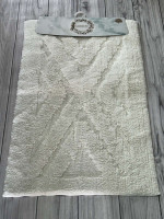 Набір килимків для ванної Pammuks з 2-х штук 50х60 см + 60х100 см, модель 37