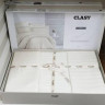 Постельное белье Saten Strip 200*220 (ТМ ARAN CLASY) Krem