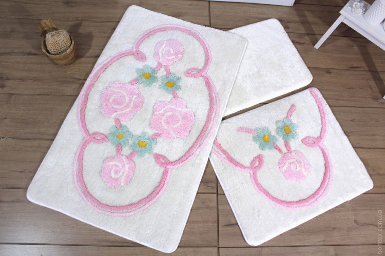 Коврик для ванной Chilai Home JADORE ECRU 60x100 см
