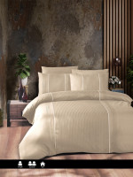 Постельное белье First Choice De Luxe Elegant cappuccino евро