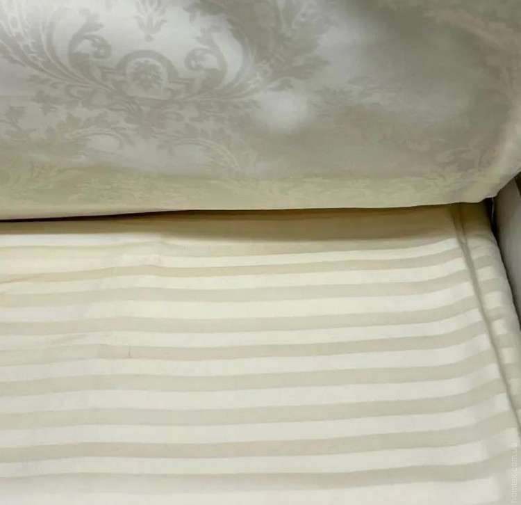 Постільна білизна Maison D'or Emerald cream (кремова) євро