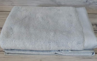 Набір махрових рушників Soft Cotton із 2 шт (50х100 см + 75х150 см) блакитний