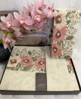 Постільна білизна Pupilla Exclusive Cotton Deluxe Floral євро