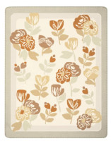 Плед бавовняний Biederlack Wohndecke Bloom Frame 150х200 см Плед бавовняний Biederlack Wohndecke Bloom Frame 150х200 см