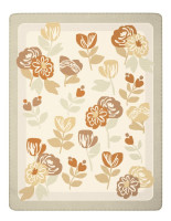 Плед хлопковый Biederlack Wohndecke Bloom Frame 150х200 см Плед хлопковый Biederlack Wohndecke Bloom Frame 150х200 см