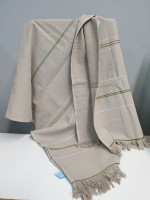 Полотенце пляжное Rocco Design с бахромой 90x190 см, модель 5