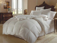 Постельное белье Zastelli 50 серые звезды на белом Поплин евро Постельное белье Zastelli 50 серые звезды на белом Поплин евро