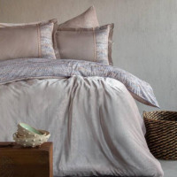 Постільна білизна Apricitas Hilly vizon євро