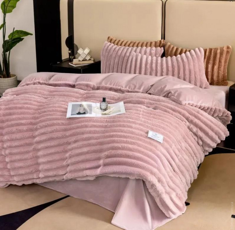 Постільна білизна Colorful Home велюрове євро, модель 3