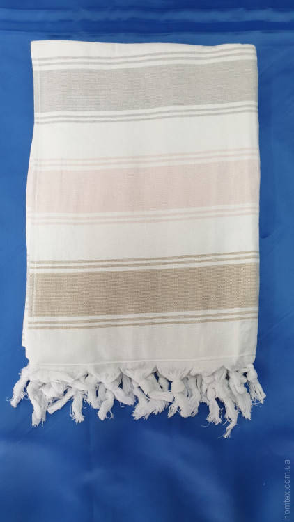 Полотенце пляжное FinLine Turkish Towel Exclusive Peshtemal 90x180 см, цвет Vp02