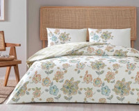 Постільна білизна TAC Benica pembe ранфорс євро