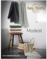 Набор махровых полотенец Fakili Tekstil Modest 50x90 см из 6-ти штук