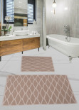 Набор ковриков для ванной комнаты Diva Kidi Cappuccino 60x100+50x60 см