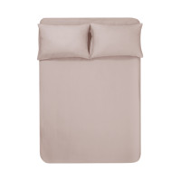 Простирадло на гумці з наволочками Penelope - Celine pink рожевий 200x200 + 50x70 см (2 шт.)