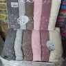 Набор махровых полотенец Cestepe VIP Cotton Inci из 6 штук 70х140 см