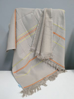 Полотенце пляжное Rocco Design с бахромой 90x190 см, модель 6